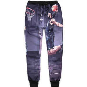 Alisister Jordan Print Jogger Pant Men Women 3d Hip Hop Creative Pantalones Mujer Fashion Couple Popular Pants Pantalon Dropship