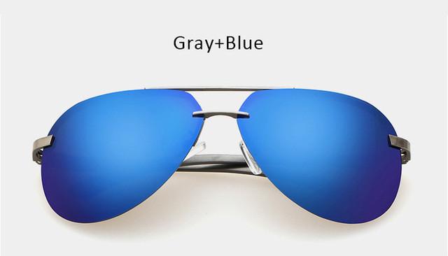 Aluminum Magnesium Polarized Sunglasses Men Driver Mirror Sun Glasses For Male Fishing Female - BEARD CLIQUE