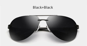 Aluminum Magnesium Polarized Sunglasses Men Driver Mirror Sun Glasses For Male Fishing Female - BEARD CLIQUE