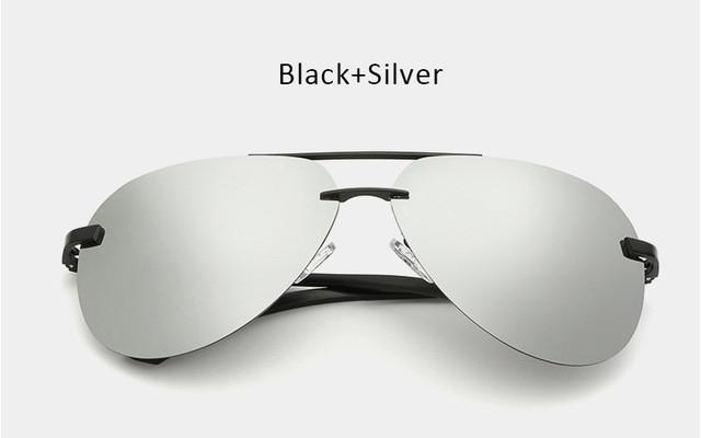 Aluminum Magnesium Polarized Sunglasses Men Driver Mirror Sun Glasses For Male Fishing Female - BEARD CLIQUE