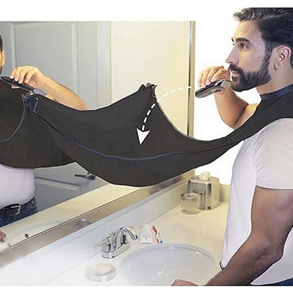 Black Male Beard Apron - BEARD CLIQUE