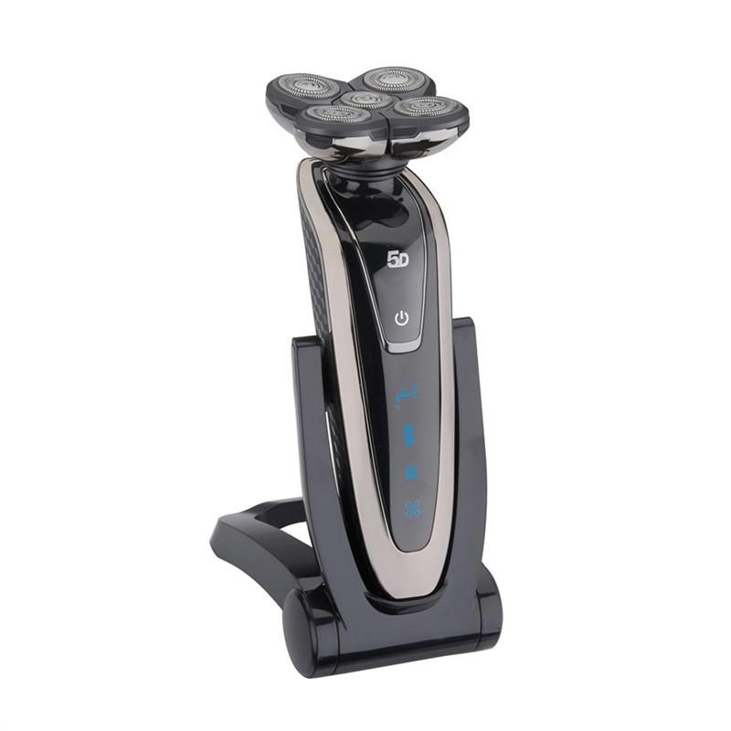 Washable Electric Beard Shaver with Rotating Head - BEARD CLIQUE