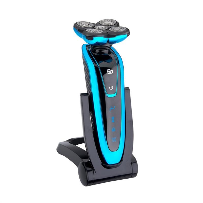 Washable Electric Beard Shaver with Rotating Head - BEARD CLIQUE