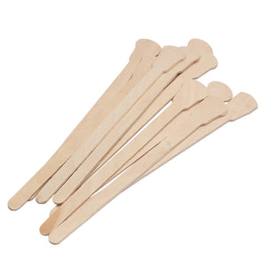 20PCS Wooden Body Hair Removal Sticks Wax Waxing Disposable Sticks A - BEARD CLIQUE