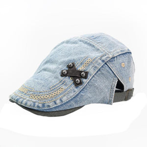 Snapback Mens  Vintage Denim - BEARD CLIQUE